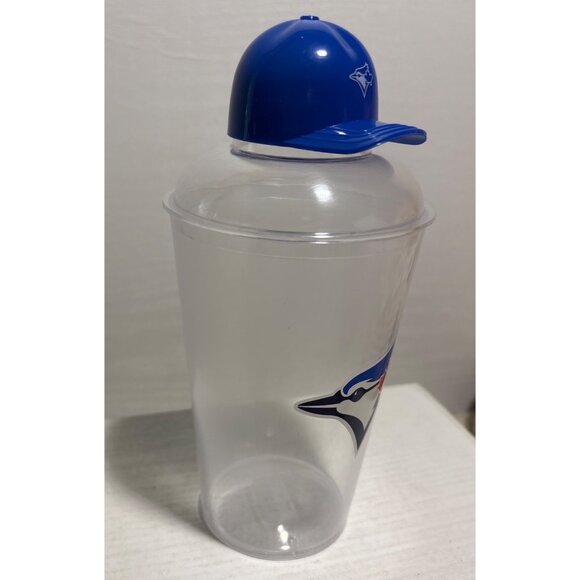 Toronto Blue Jays Plastic Tumbler With Cap Lid 16 Oz BPA-Free - Picture 2 of 16
